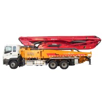 XCMG concrete boom pump HB48 48m truck mounted concrete placing boom pump for sale